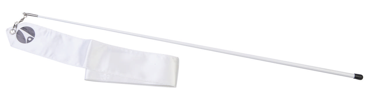 Gymnastikband 4 m, vitt