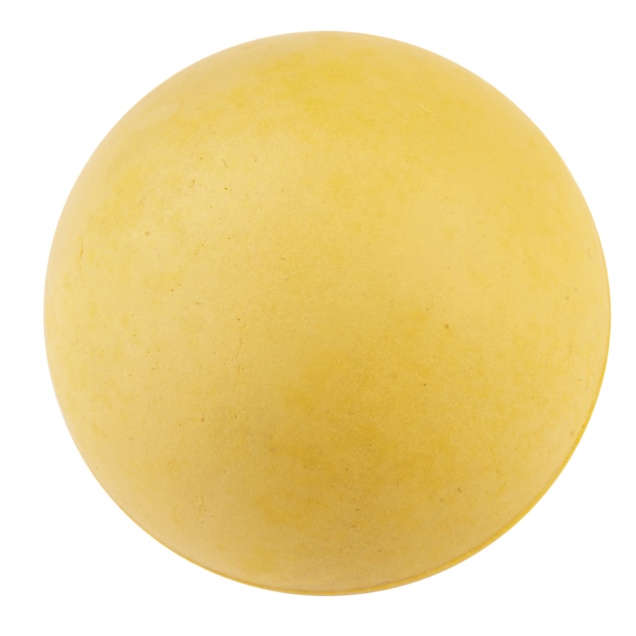 Gummiboll 63 mm Gul