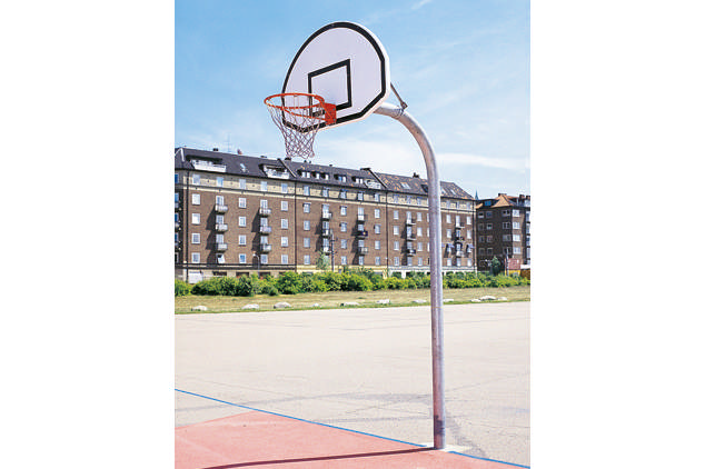 Streetbasketmål Goose Neck