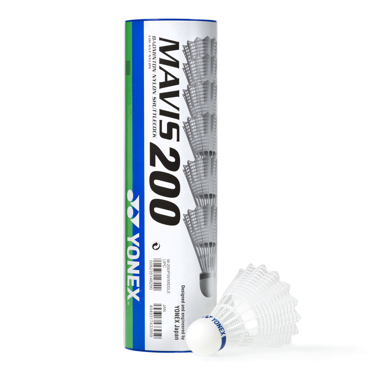 YONEX Mavis 200, 6-pack medel