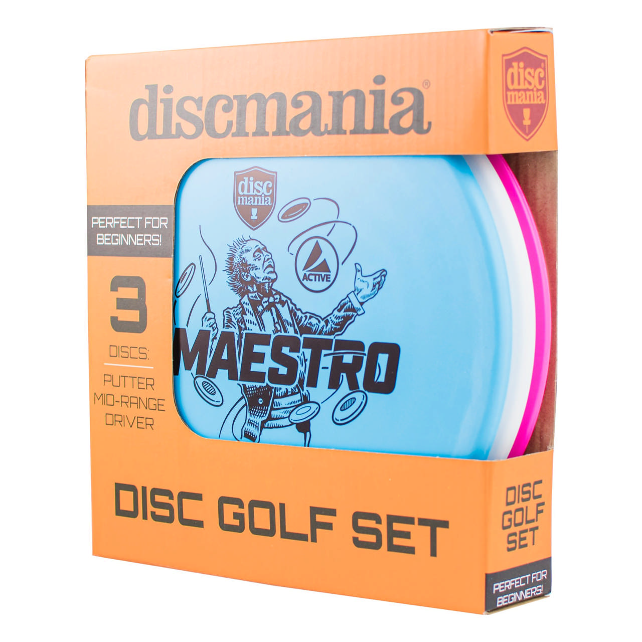 Discgolf disc-set 3 modeller
