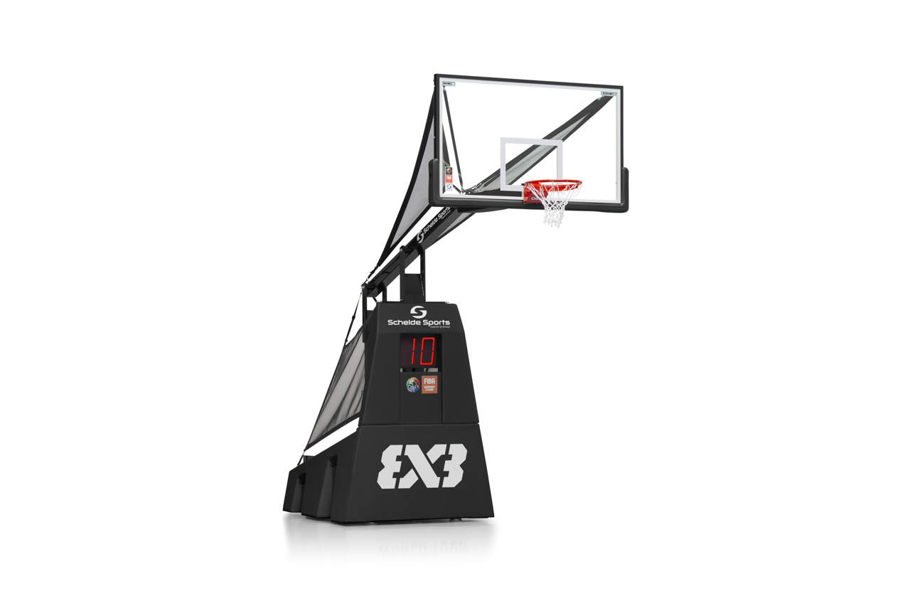 SAM 3x3, komplett mobilt basketmål