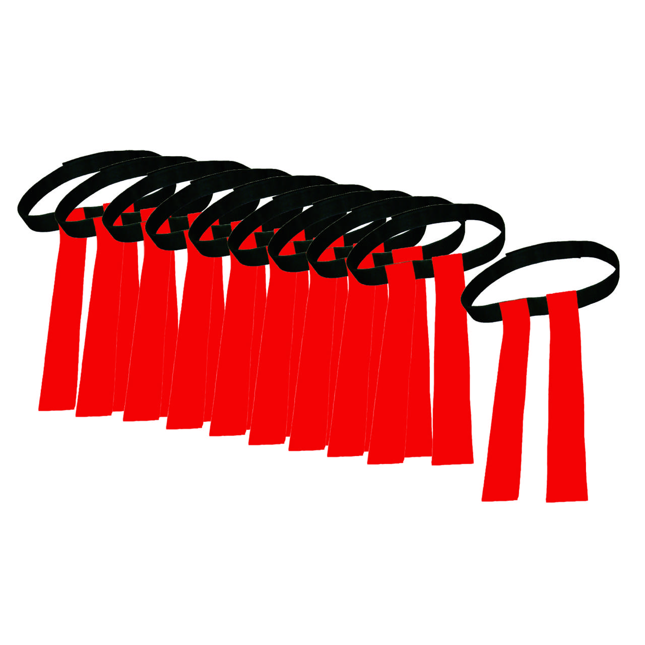 Tag Rugby Bälten 10-pack, röda