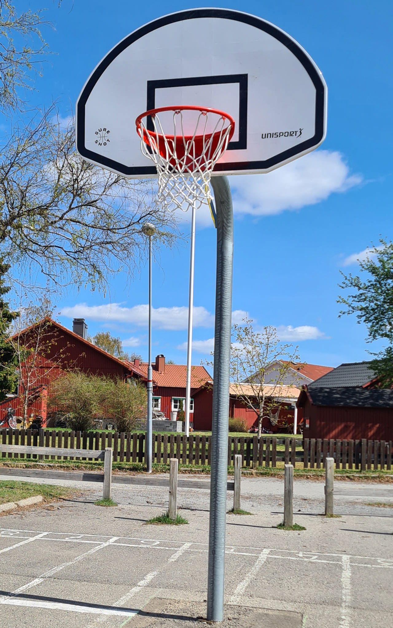 Streetbasketmål Goose Neck Kort