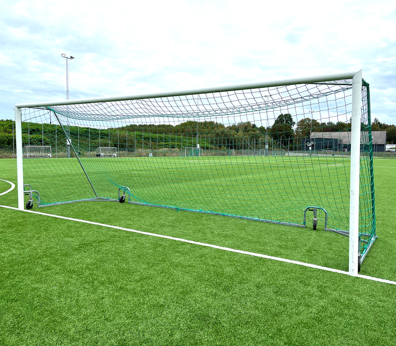 Fotbollsmål UNISPORT LYFT 7,32 x 2,44 m