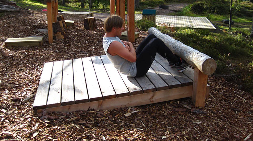 Sit up ramp fast