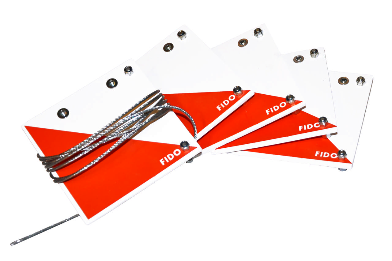 Orienteringsskärm FIDO Mini 5-p