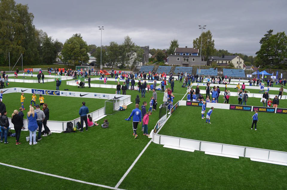 Fotbollssarg PRO 3-manna