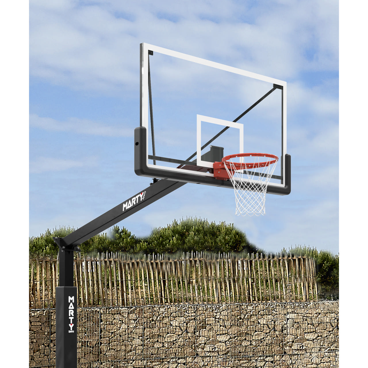 Streetbasketmål 3x3 Outdoor competition
