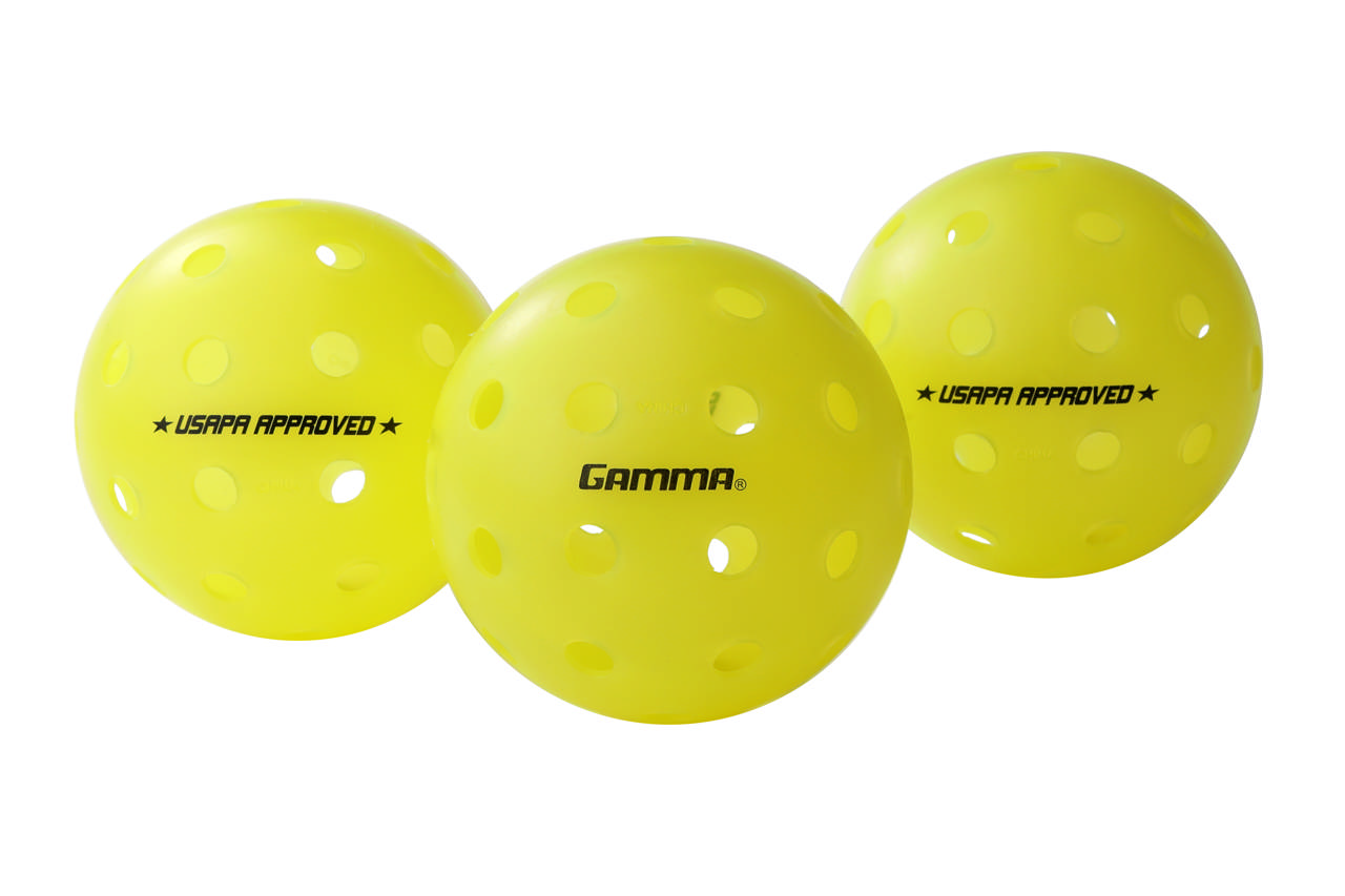 Pickleballboll GAMMA Photon Outdoor, 3-pack