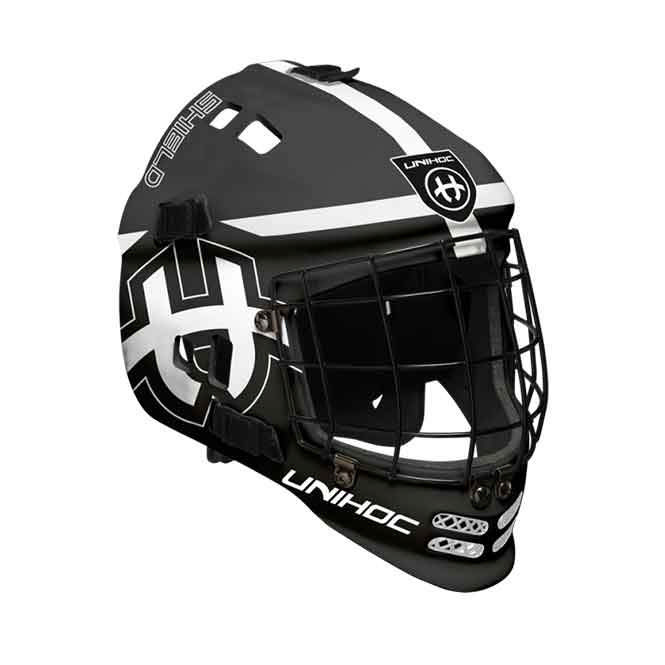 Målvaktshjälm UNIHOC Shield Junior