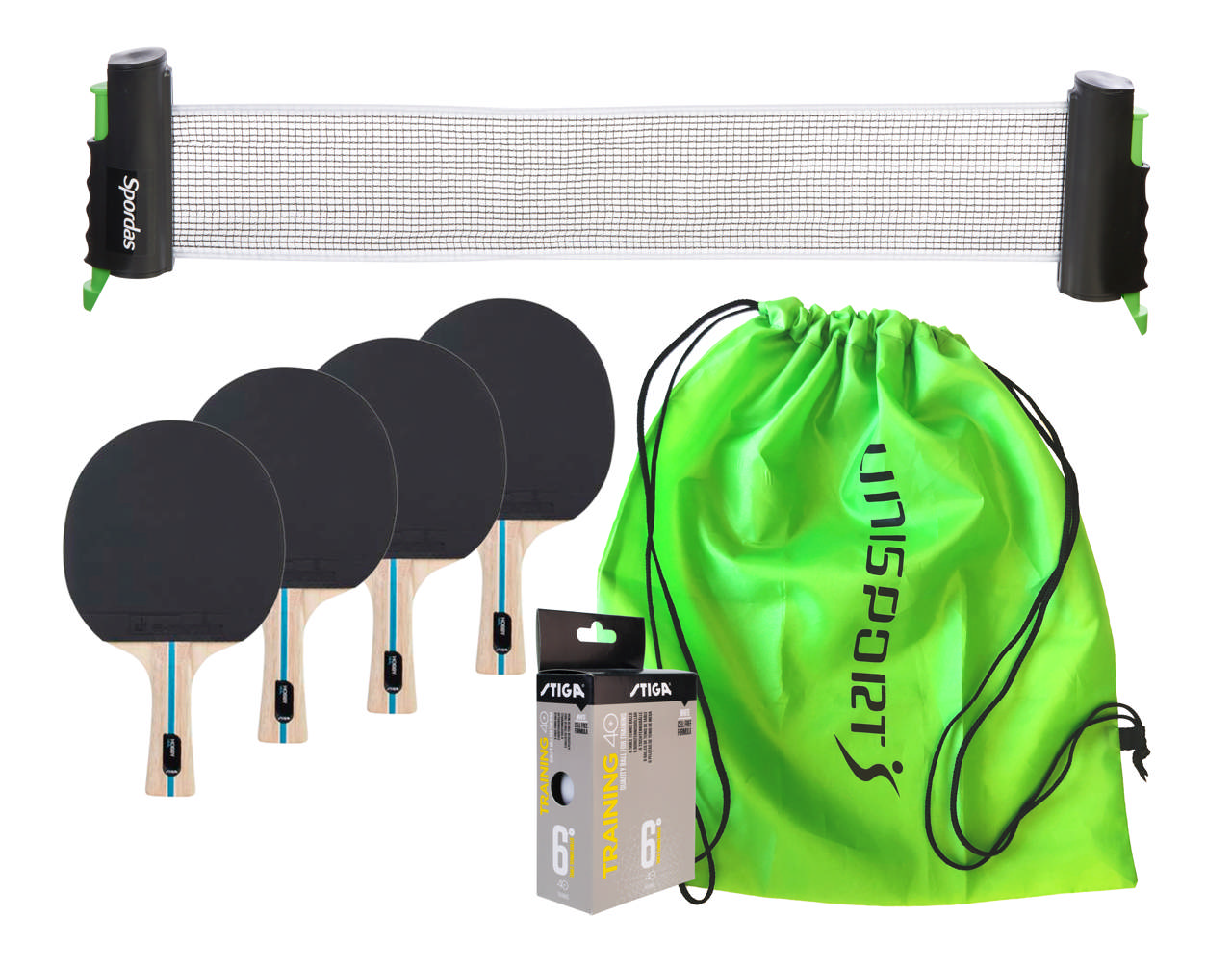 Bordtennisset Indoor Anywhere