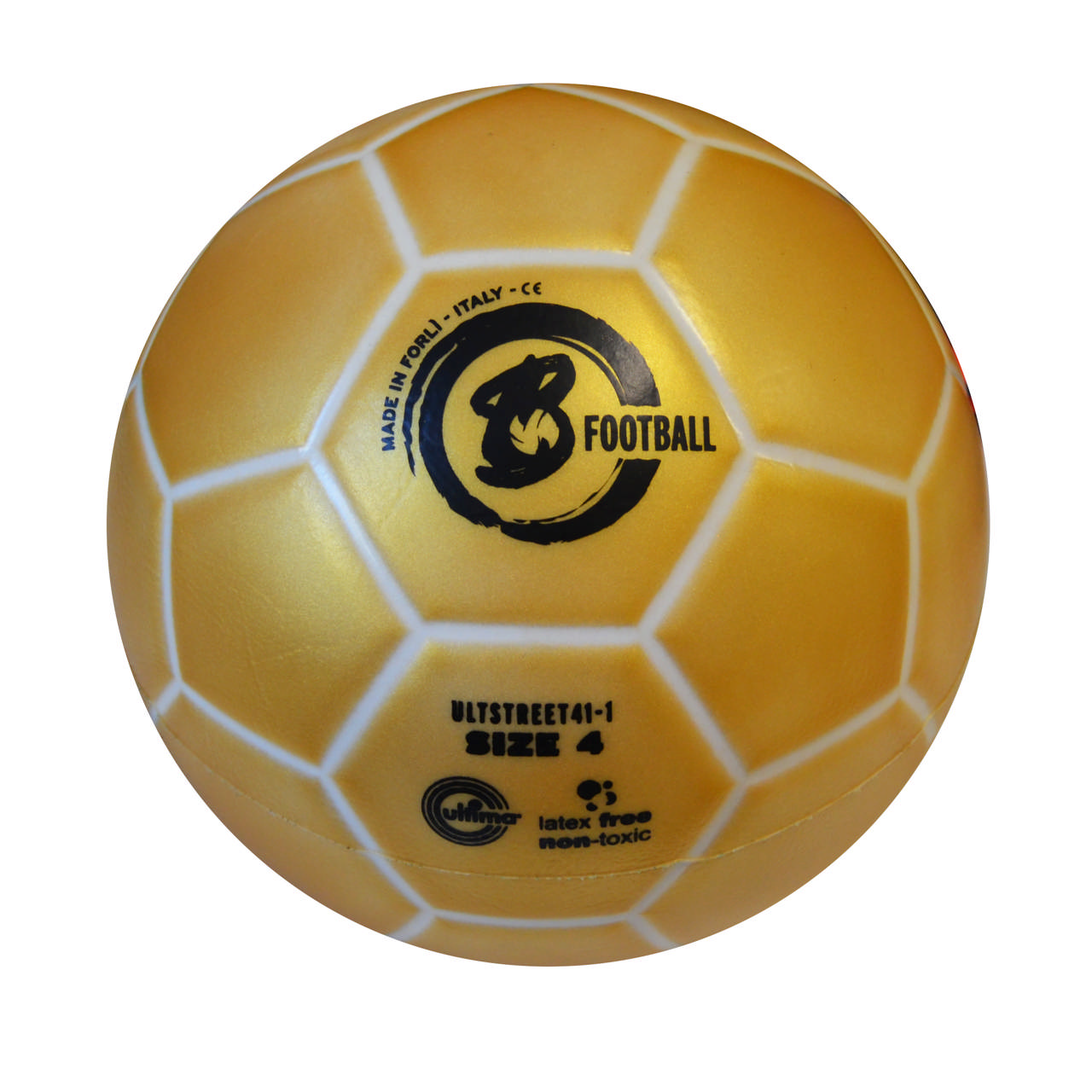 Streetfotball B Ultima Guld, strl 4